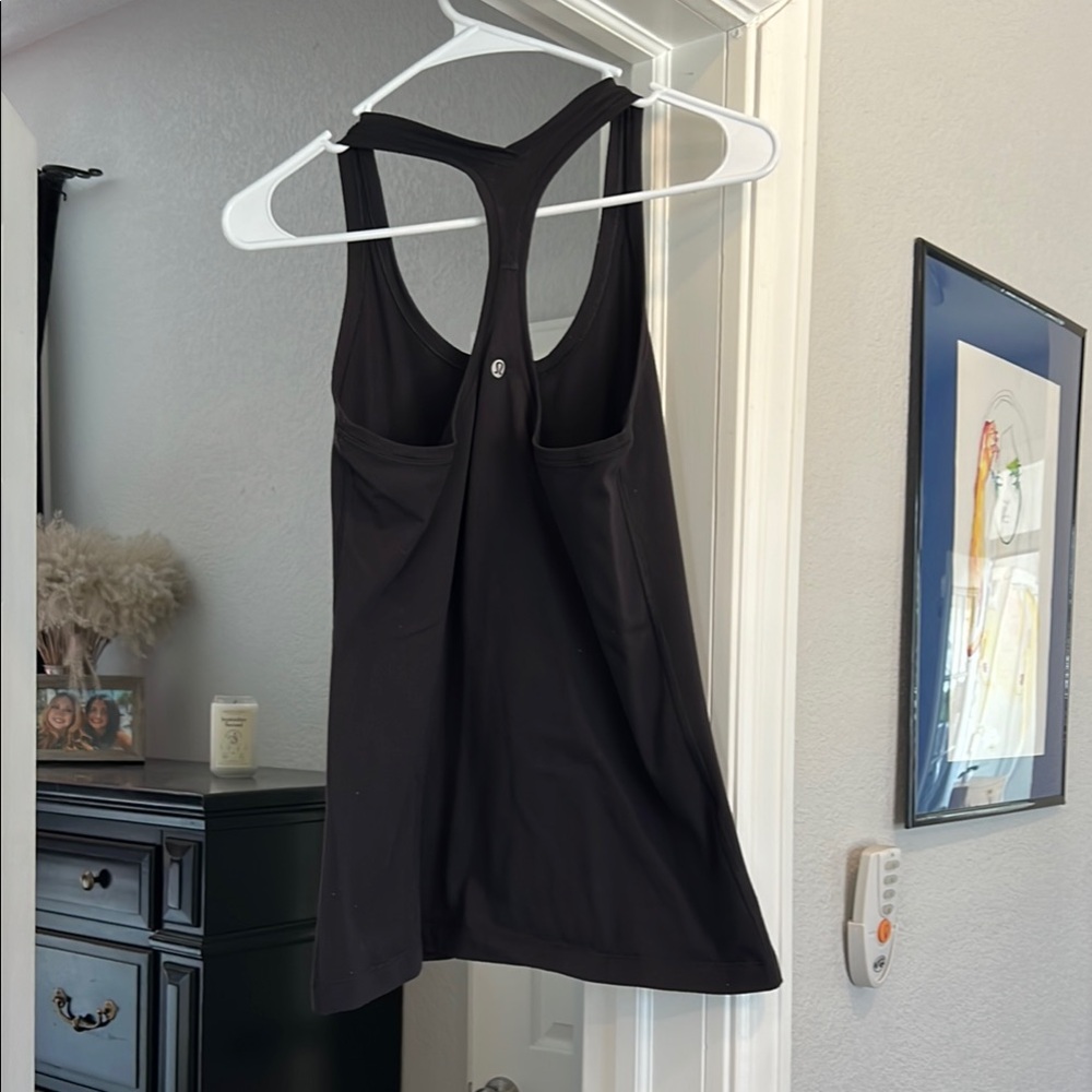 Black Women's Lululemon Racerback Tank Top